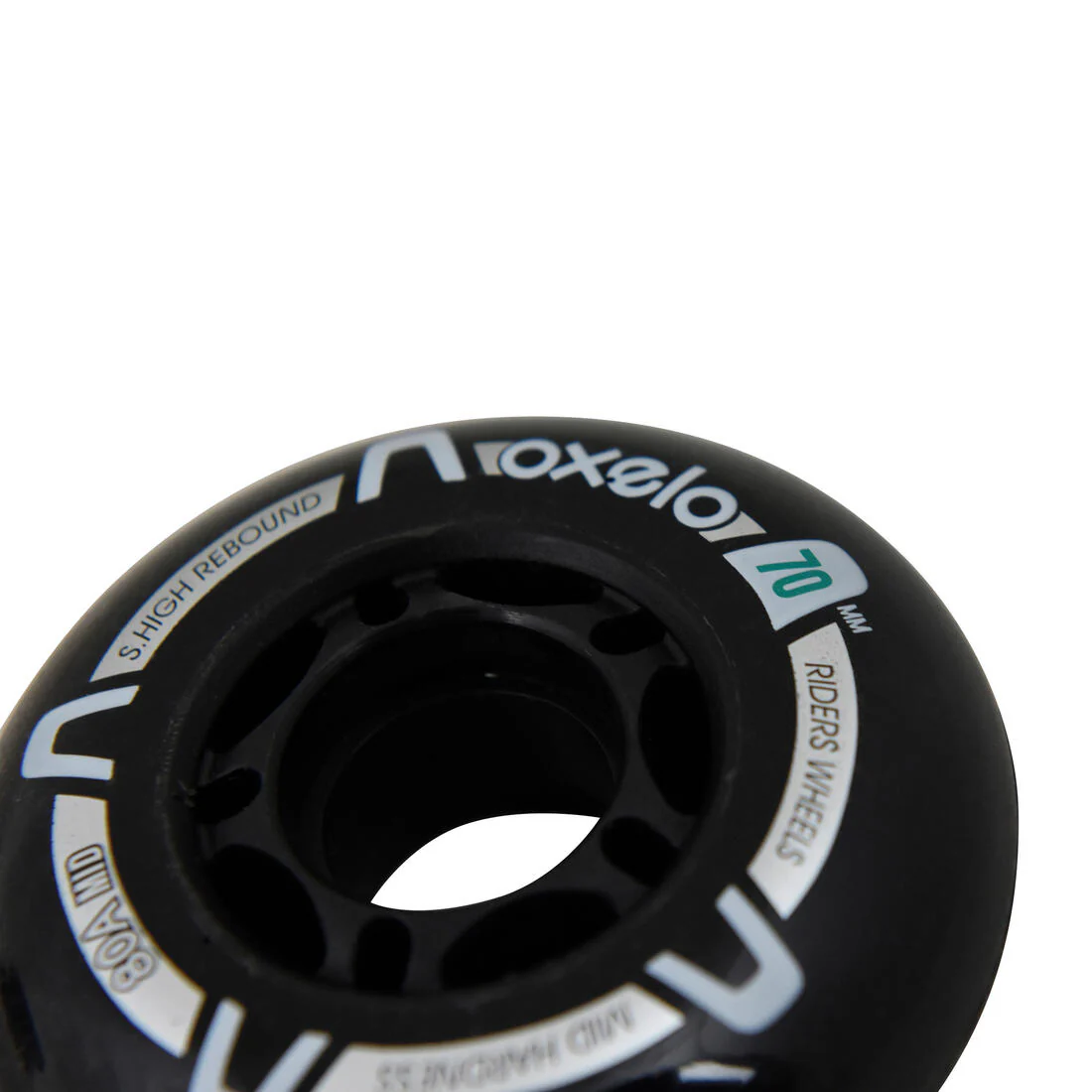 4 Ruedas Patines Niños Oxelo Fit 3 70 mm 80A - Image 4