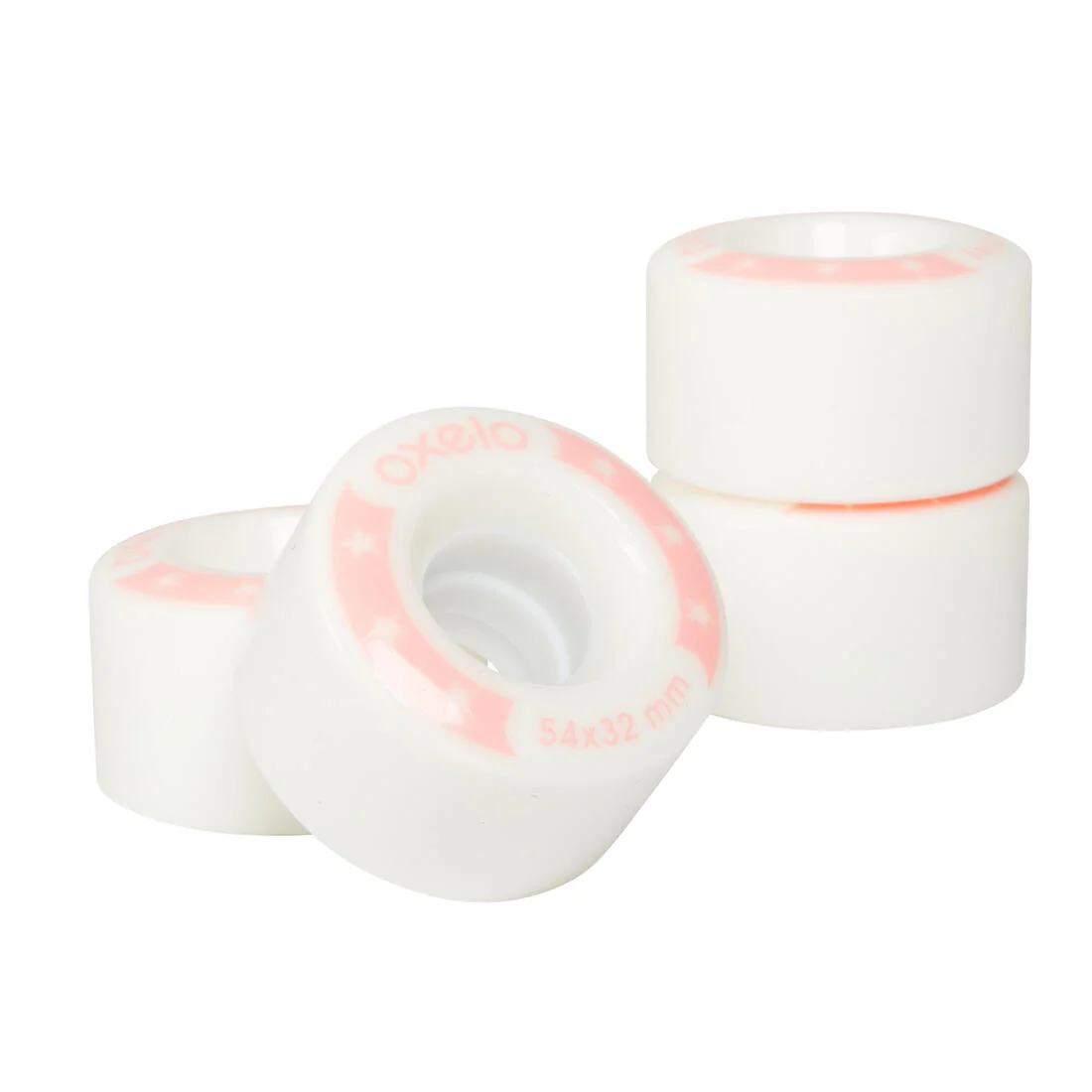 4 Ruedas Roller Quad Artístico Blanco 54 mm 85 A - Image 7