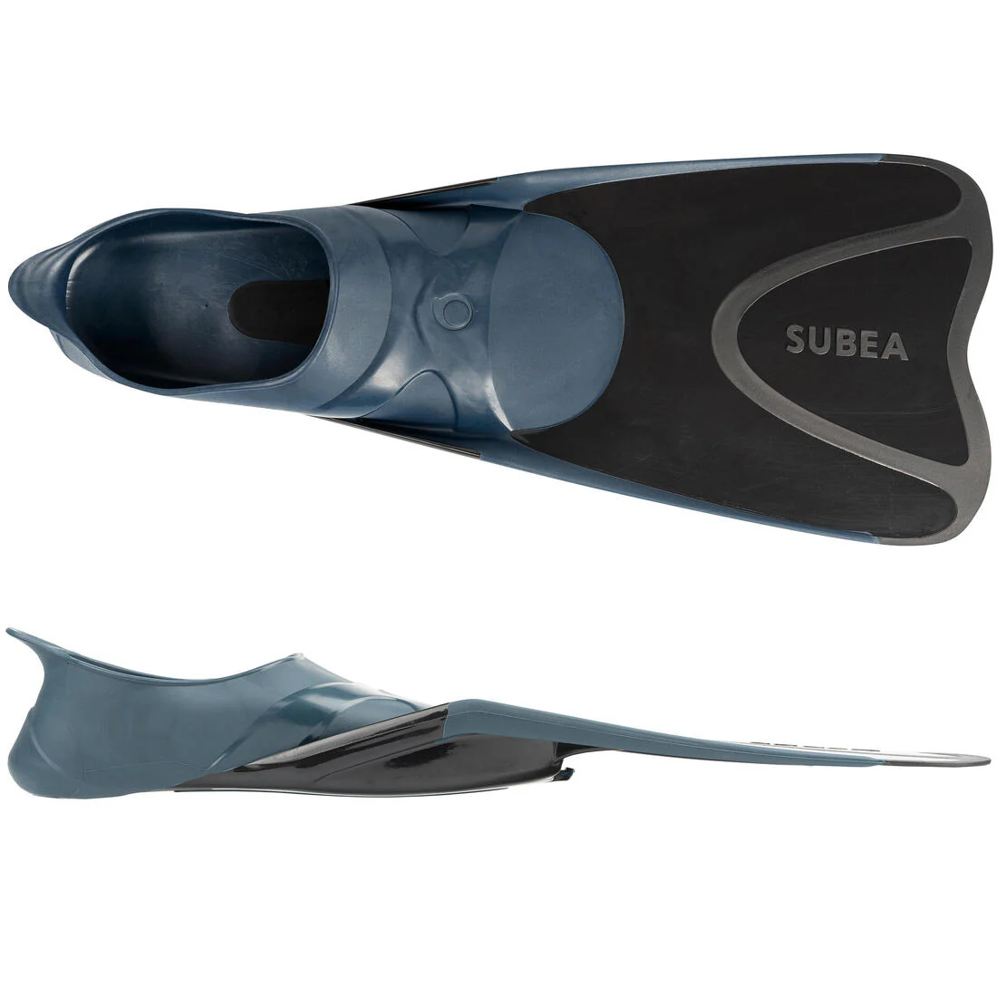 Aletas Cortas Submarinismo/Snorkel FF 100 Adulto Negro - Image 2