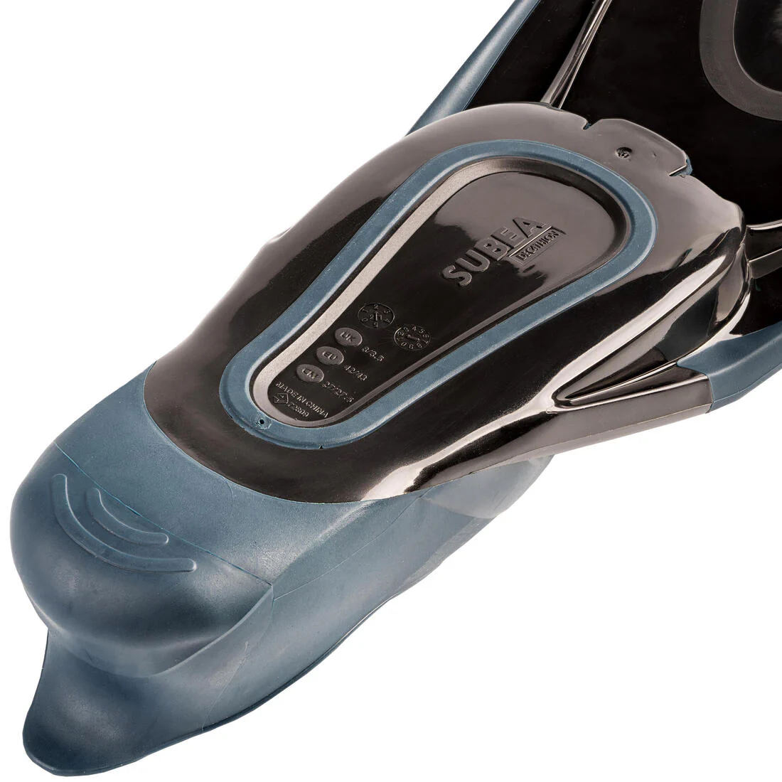 Aletas Cortas Submarinismo/Snorkel FF 100 Adulto Negro - Image 5