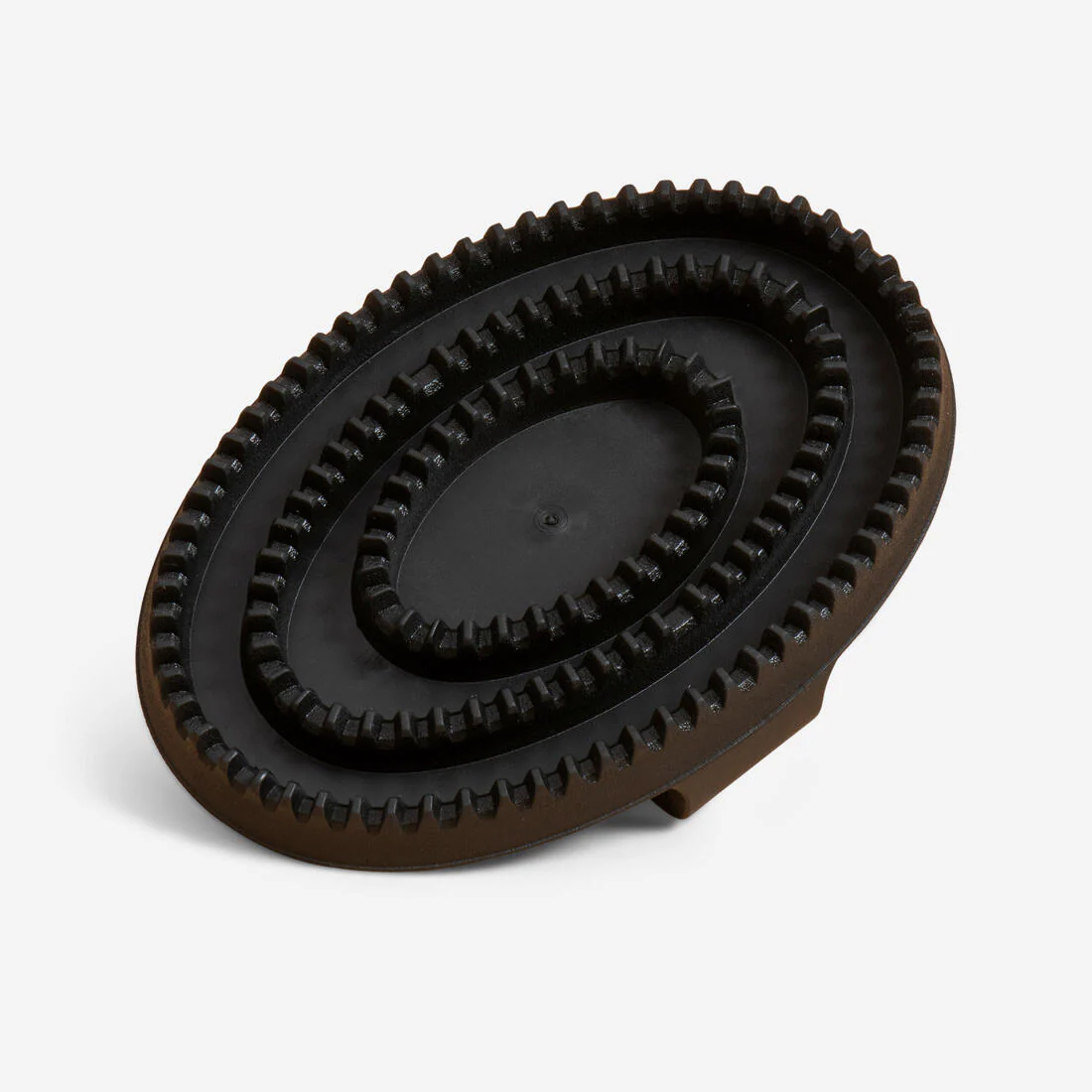 Almohaza Rasqueta Equitación Negro Flexible (pequeña)