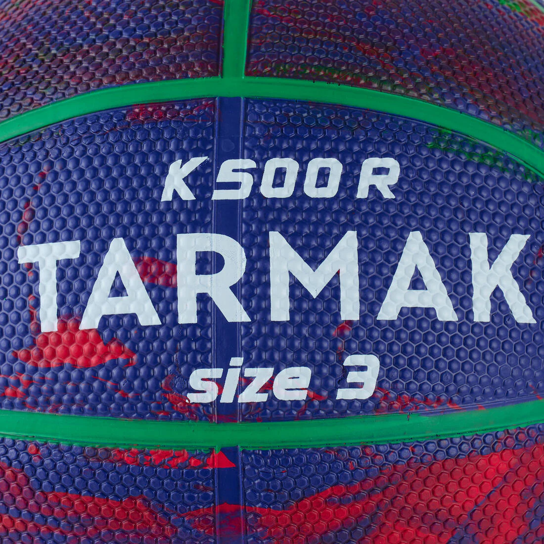 Balón de baloncesto de talla 3 - K500R violeta rojo verde - Image 5