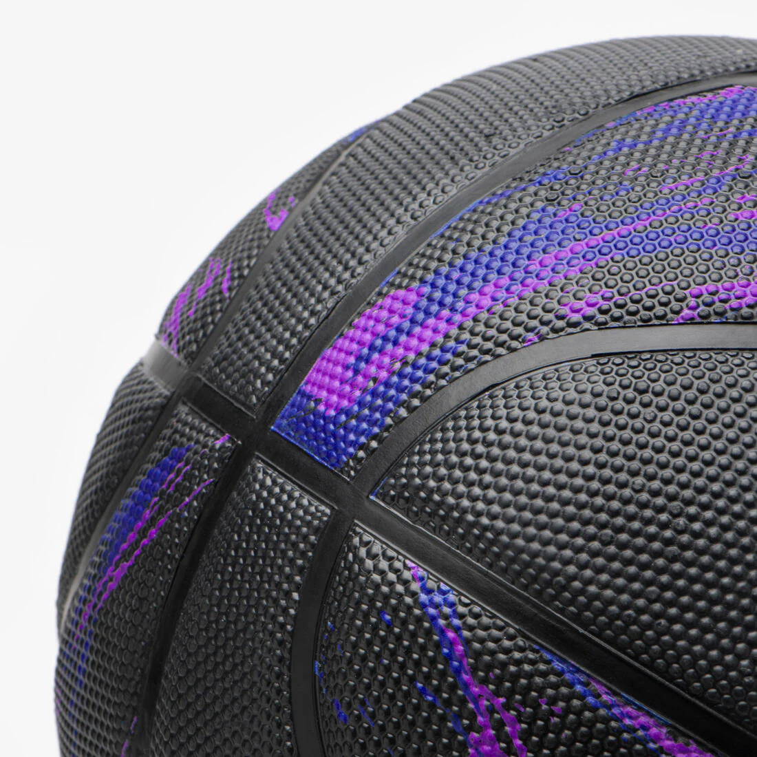 Balón de baloncesto talla 7 - R500 violeta negro - Image 4