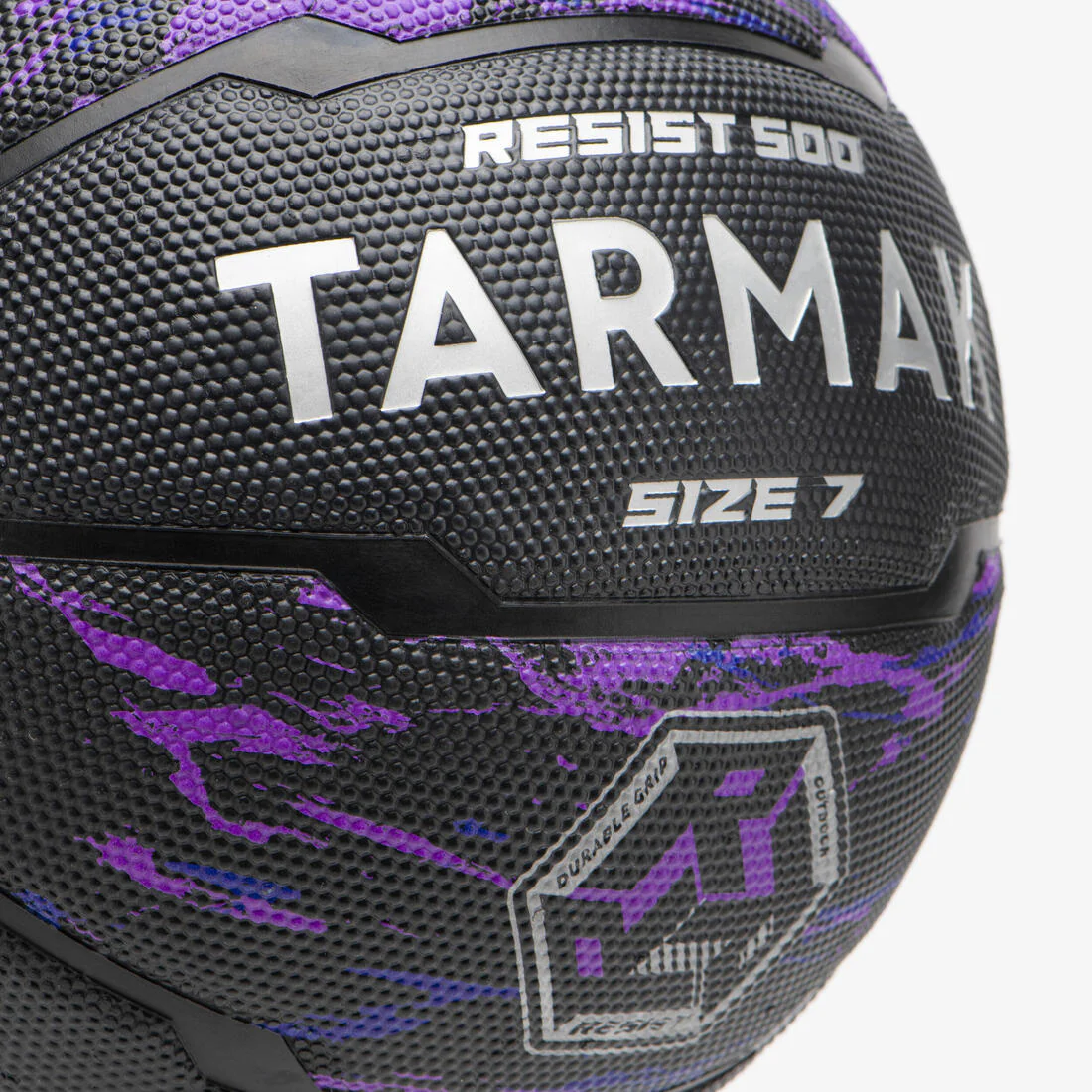 Balón de baloncesto talla 7 - R500 violeta negro - Image 5