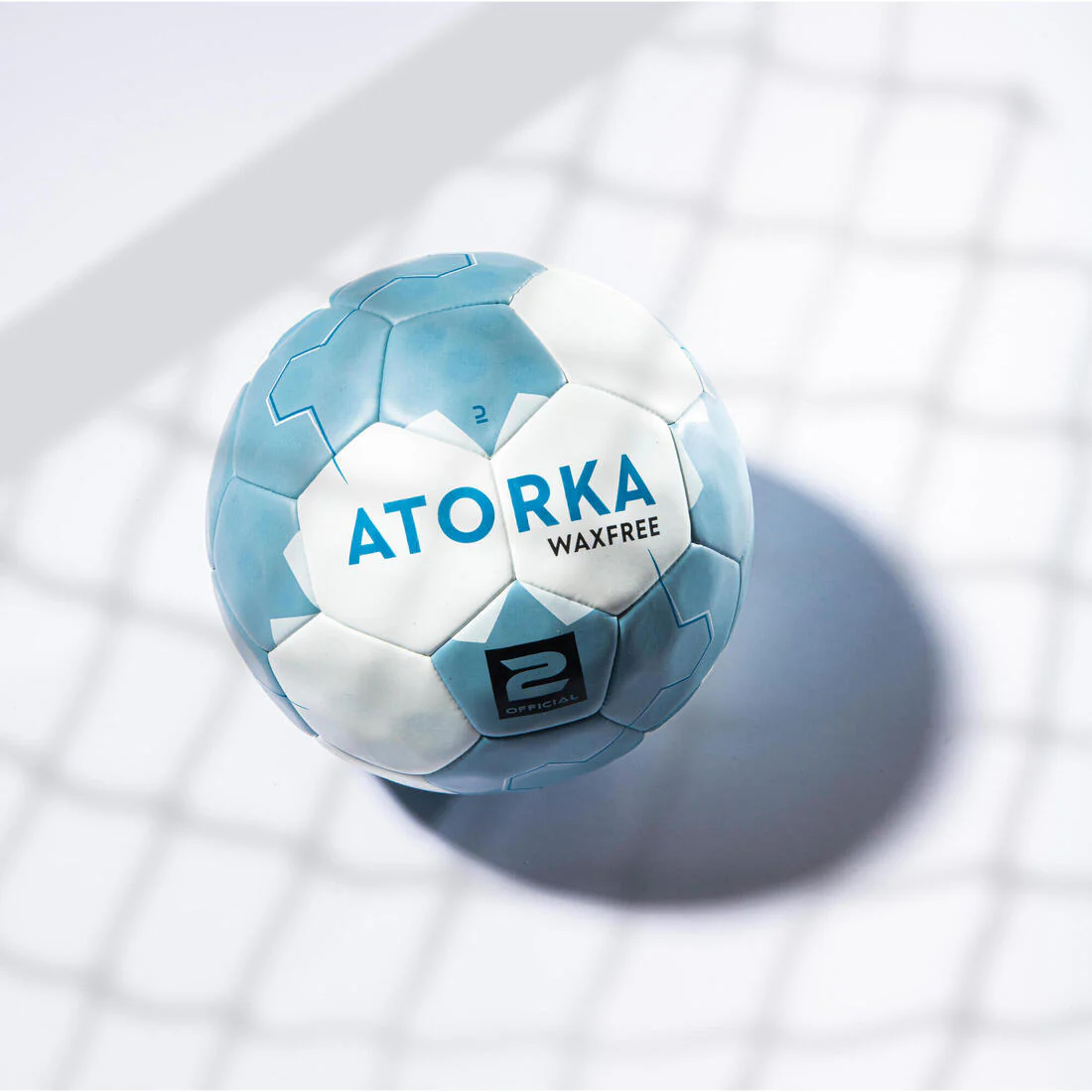 Balón de Balonmano Atorka H500 T2 Azul Gris - Image 5
