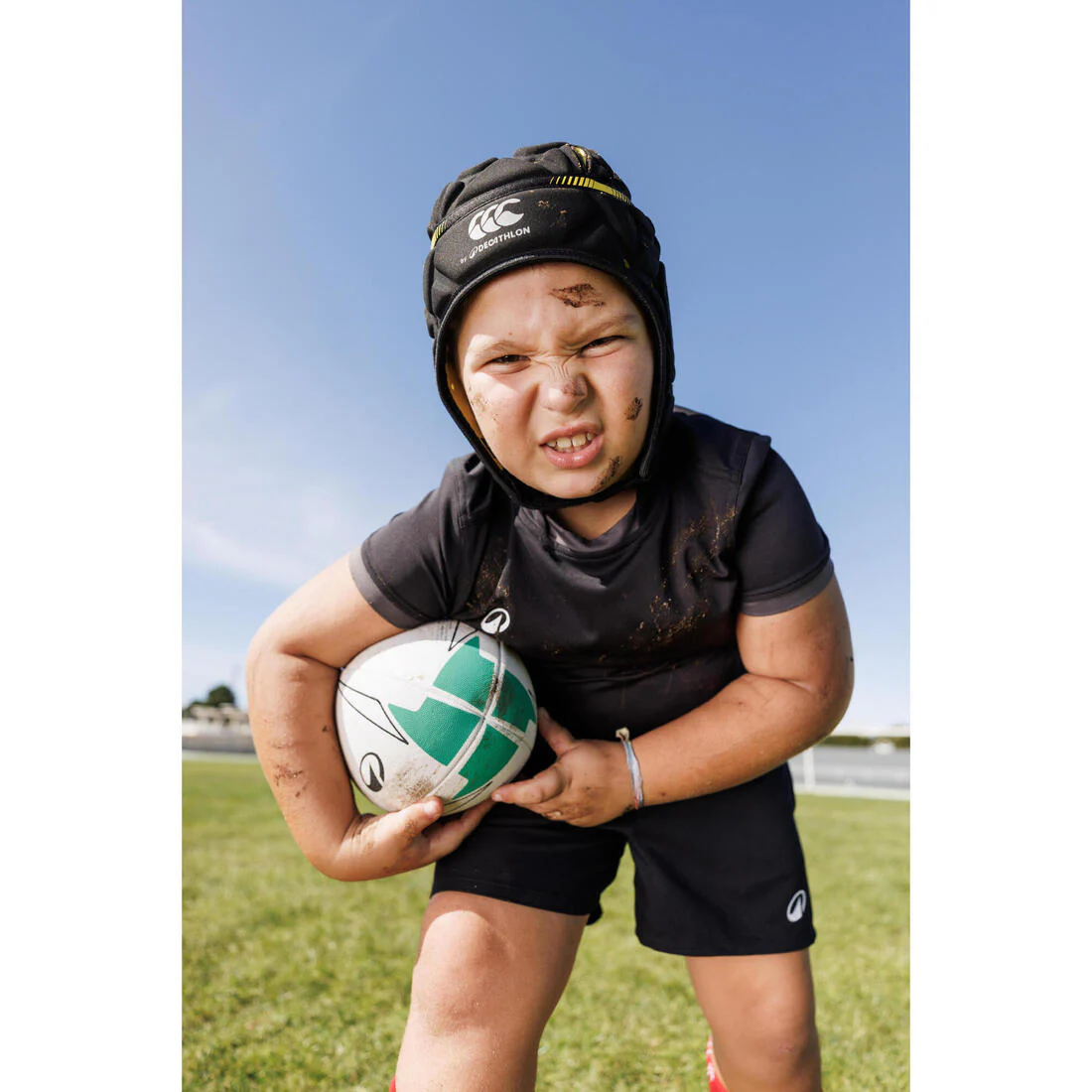 Balón de iniciación de rugby talla 4, Verde - Image 5