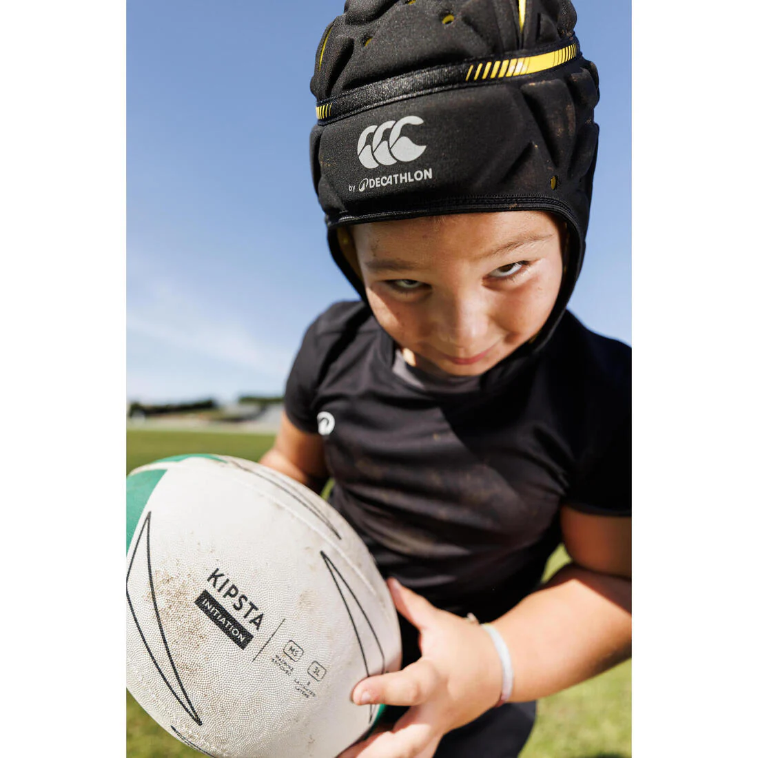 Balón de iniciación de rugby talla 4, Verde - Image 9