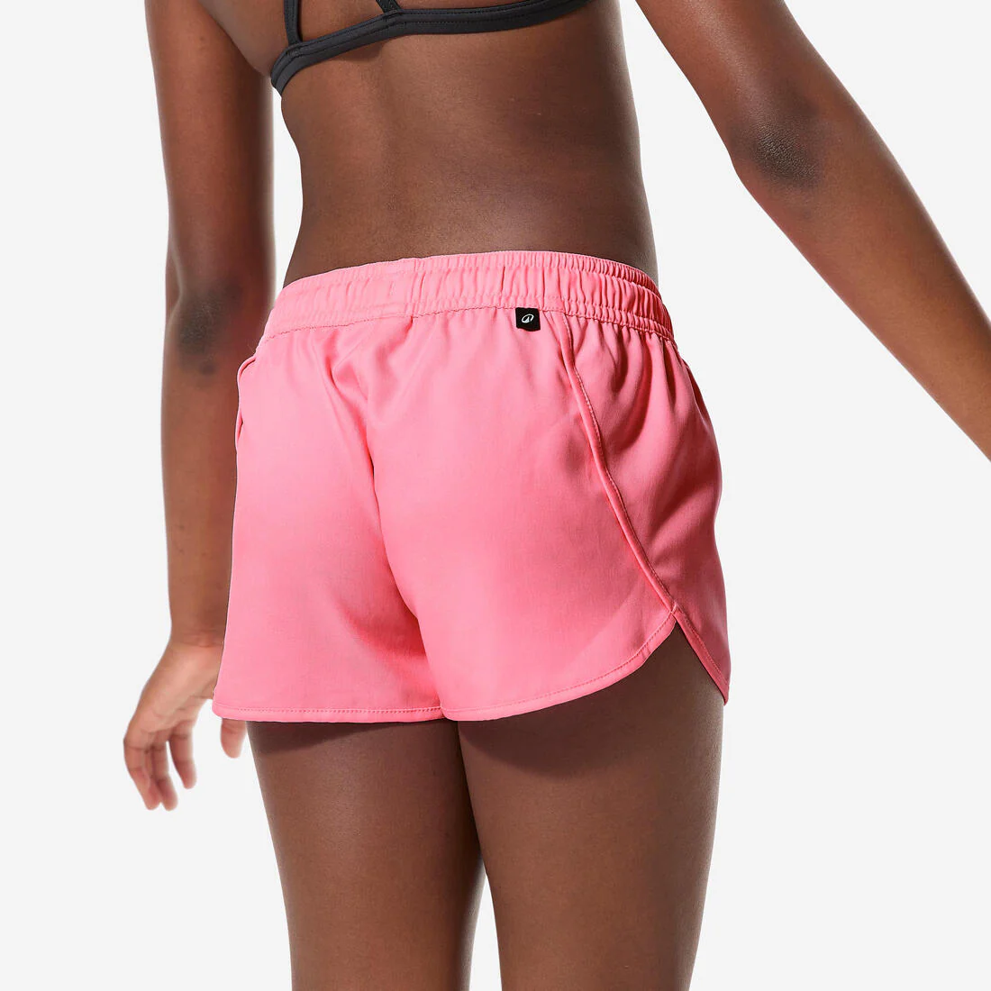 Bañador Bermudas Caro 100 Niños Rosa Fluorescente - Image 3