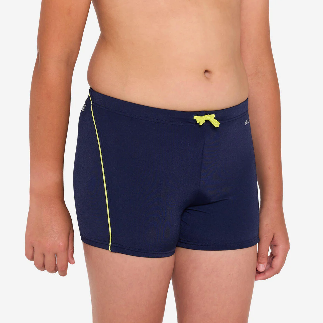 Bañador Bóxer Natación 100 Plus Niño Azul Oscuro - Image 4