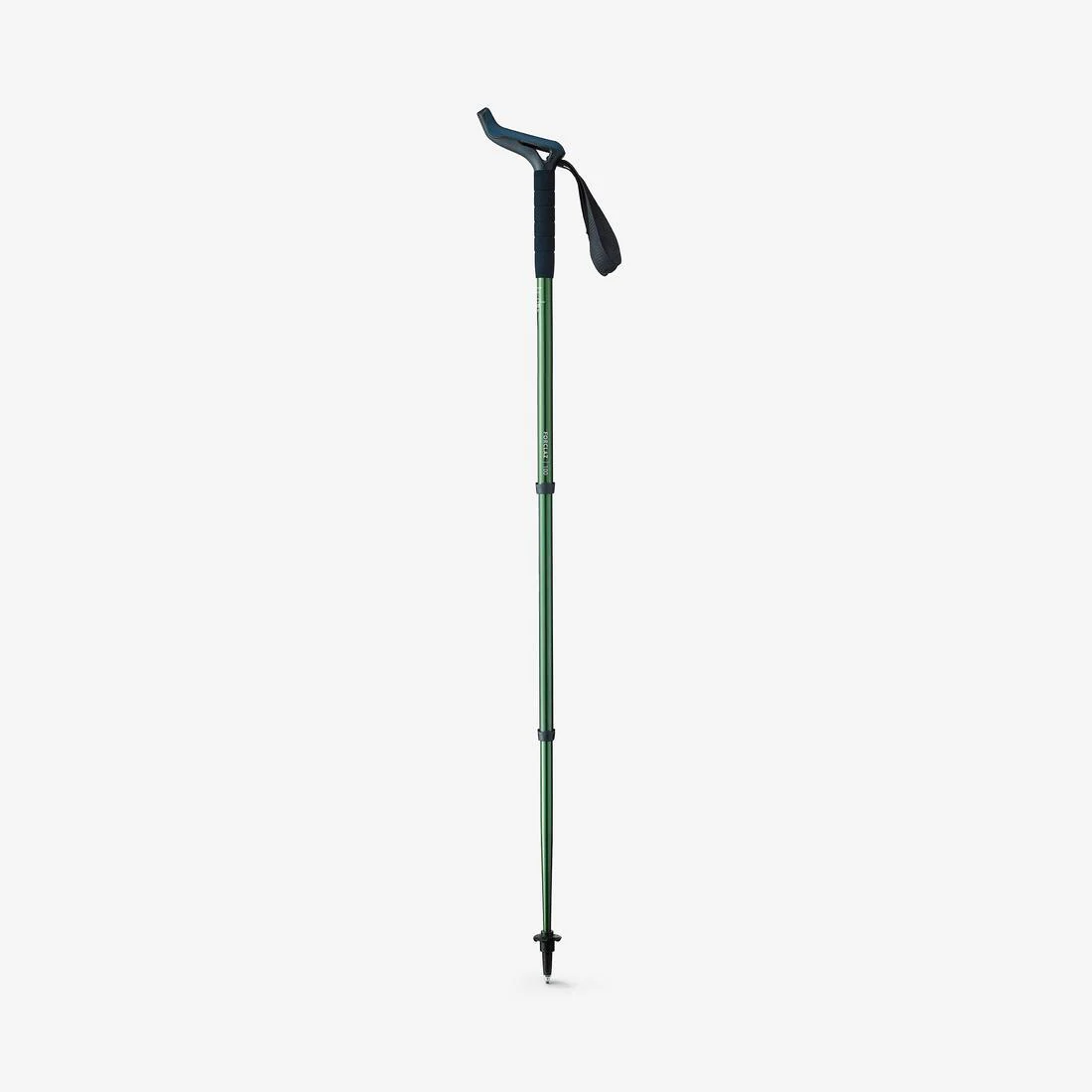 Bastón telescópico de trekking 1 unidad ergonómico Forclaz MT100 - Image 2