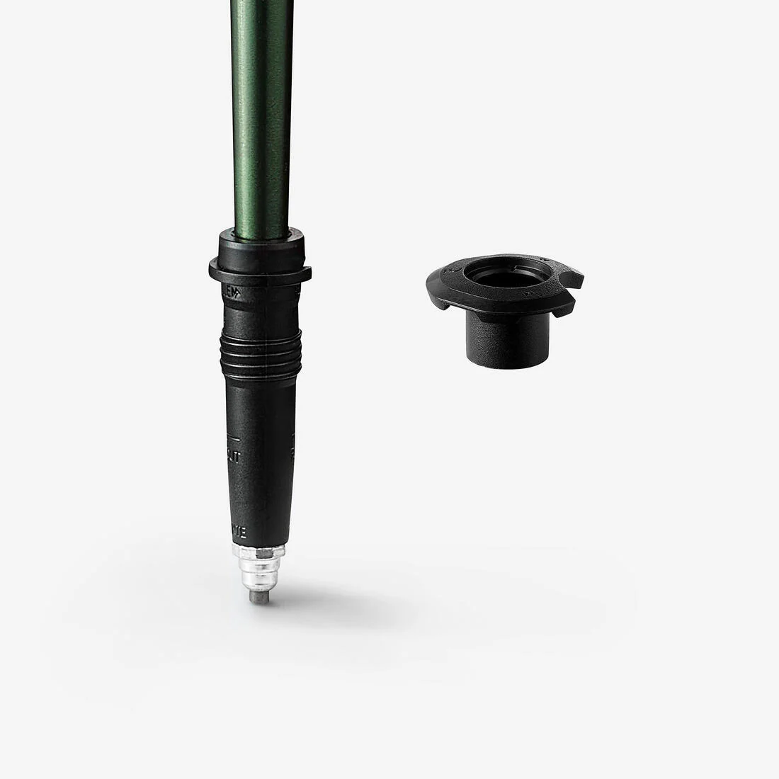 Bastón telescópico de trekking 1 unidad ergonómico Forclaz MT100 - Image 5