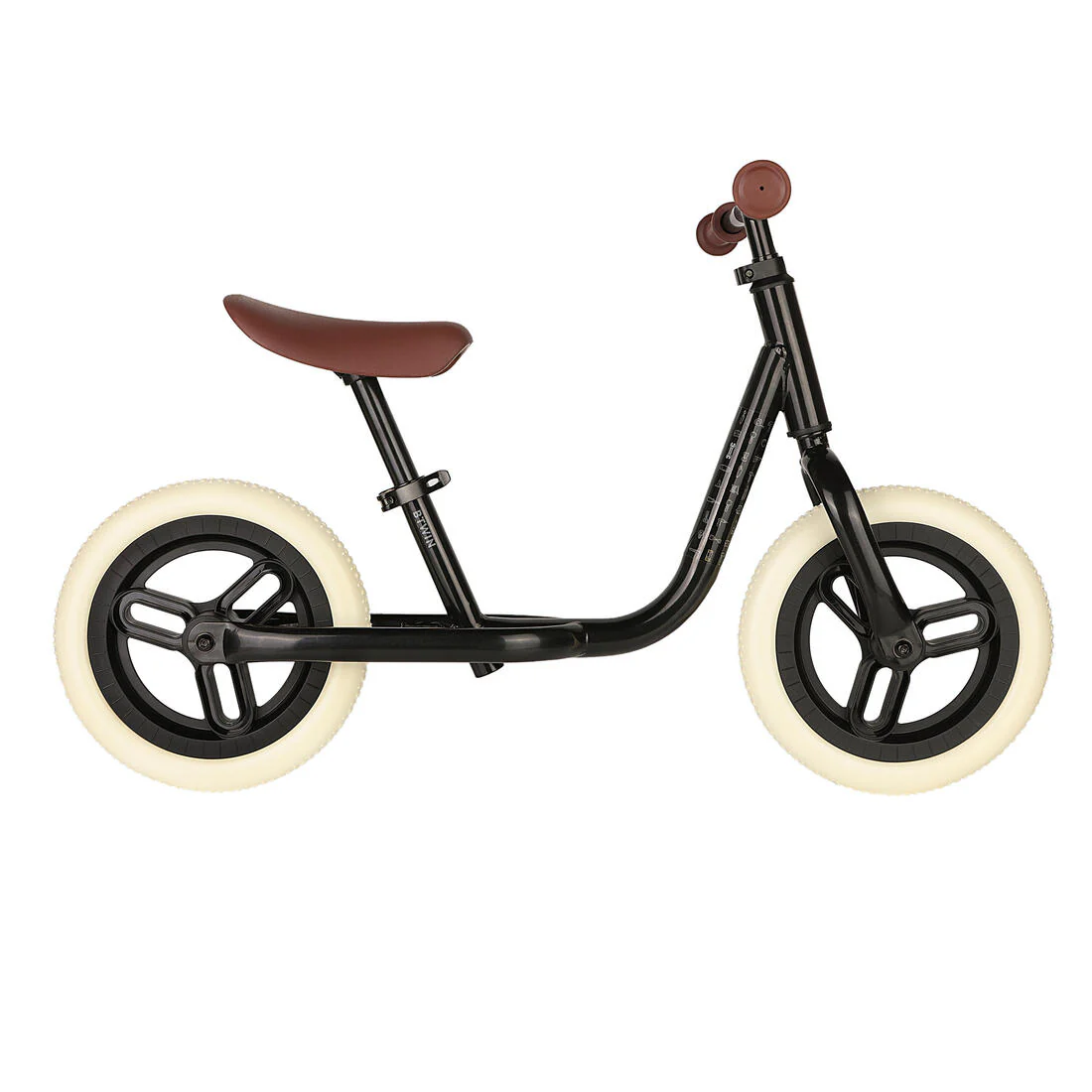 Bici Runride 500 Niños Negro sin Pedales 10 Pulgadas 2-4 Años