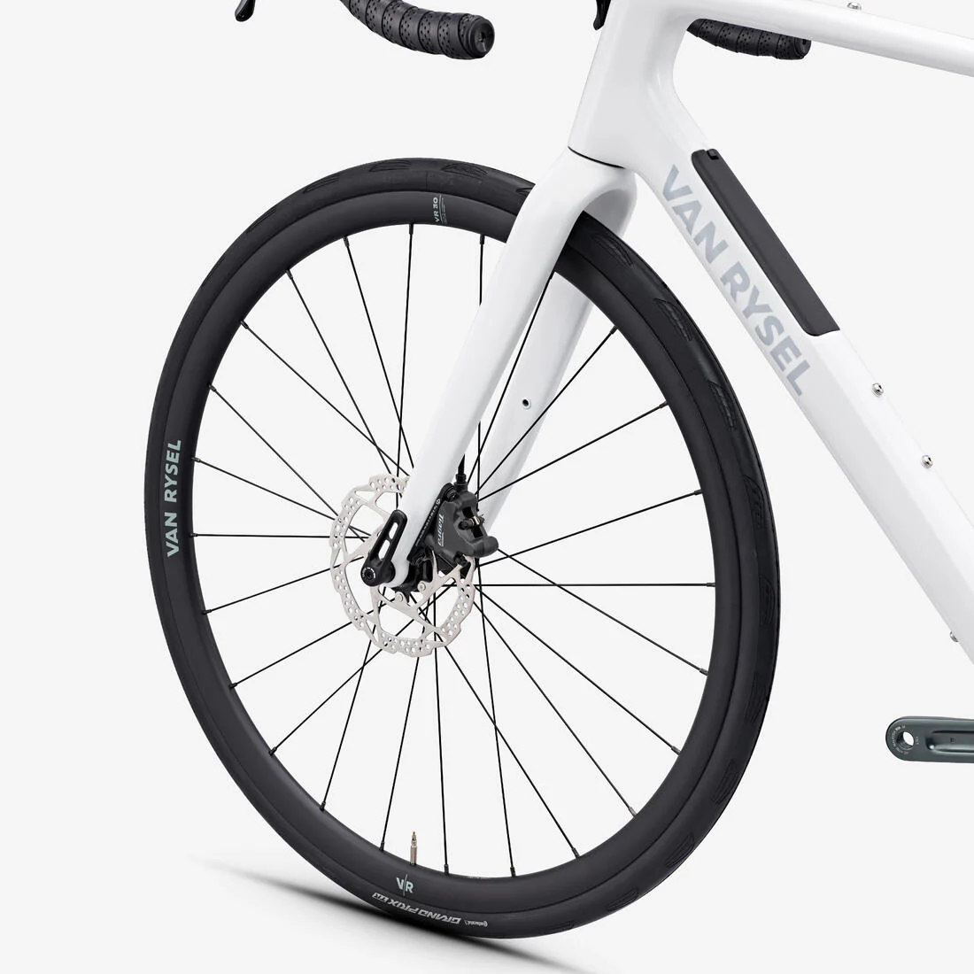 Bicicleta Carretera EDR CF Blanco Carbono Shimano Tiagra 2x10 V - Image 6