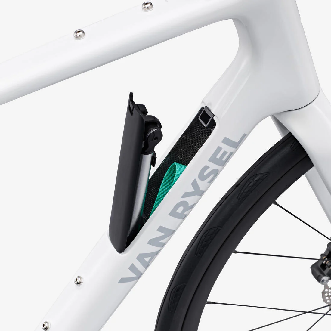 Bicicleta Carretera EDR CF Blanco Carbono Shimano Tiagra 2x10 V - Image 8