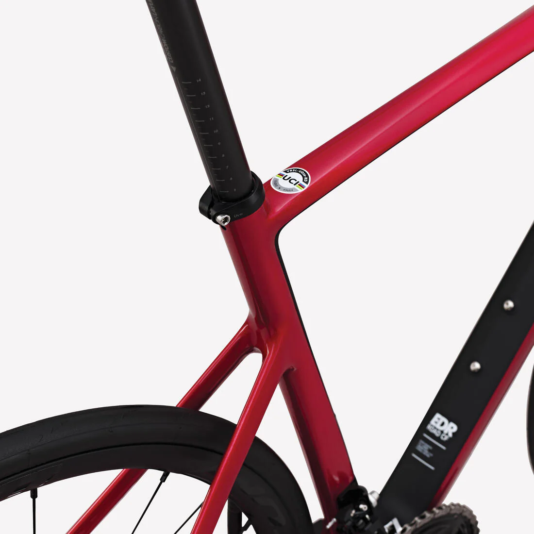 Bicicleta Carretera EDR CF Rojo Shimano 105 12 Velocidades - Image 9