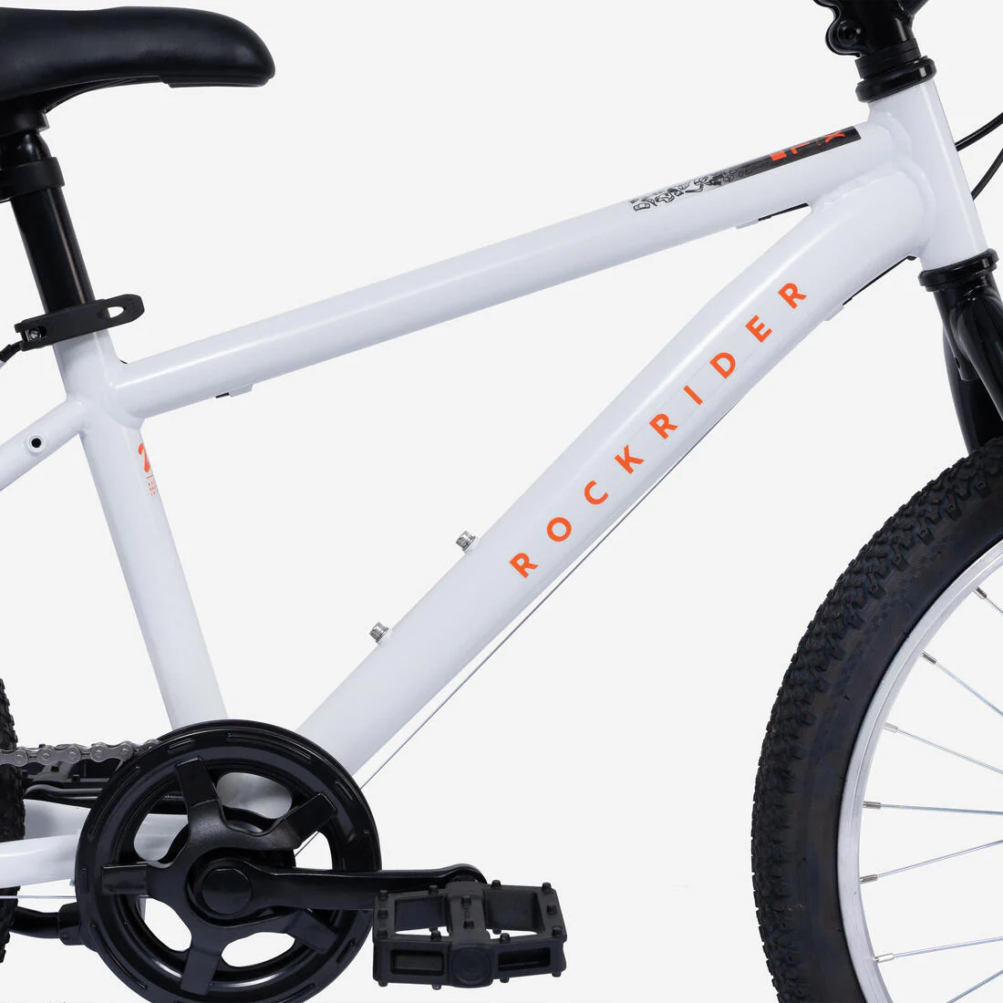 BICICLETA MOUNTAIN BIKE EXPL100 6 V. - CUADRO ACERO 20" BLANCA - Image 4