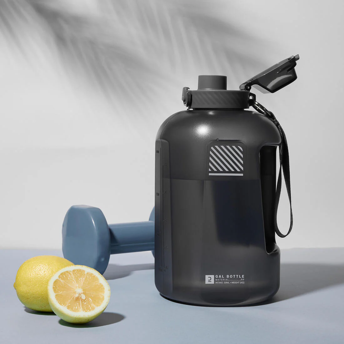 Bidón Galón Bodybuilding Gris 2,2 L - Image 6