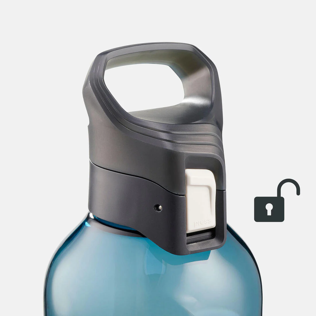 Bidón senderismo 0,8L Ecozen®  con tapón de apertura rápida Quechua 50 - Image 13