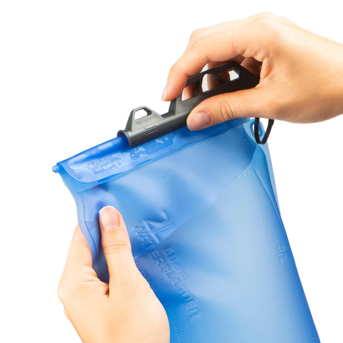 Bolsa Agua MTB Azul Translúcida 2 l - Image 3