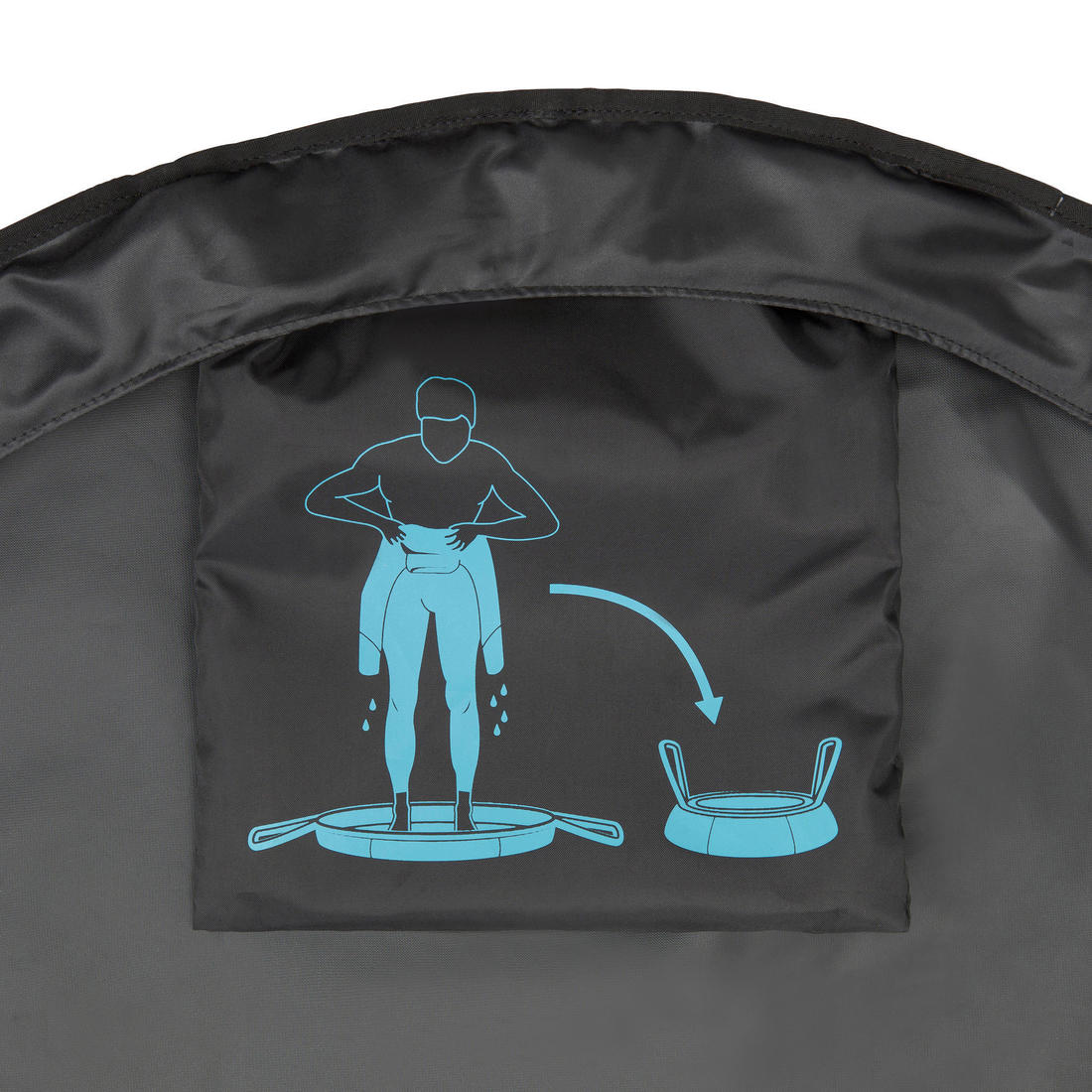 Bolsa Cambiador Neopreno Impermeable Olaian - Image 6