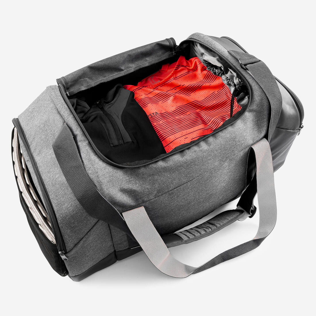 Bolsa Deportiva Academic Negro-Gris 55 l - Image 6