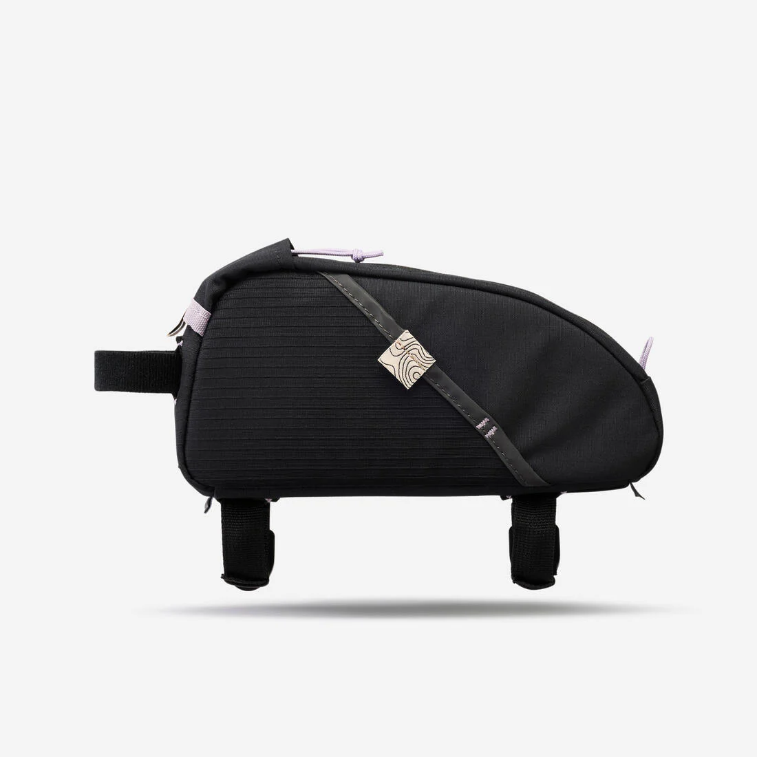 Bolsa Tubo Superior Bicicleta Bikepacking ADVT 500 Negro 1,5 Litros - Image 4