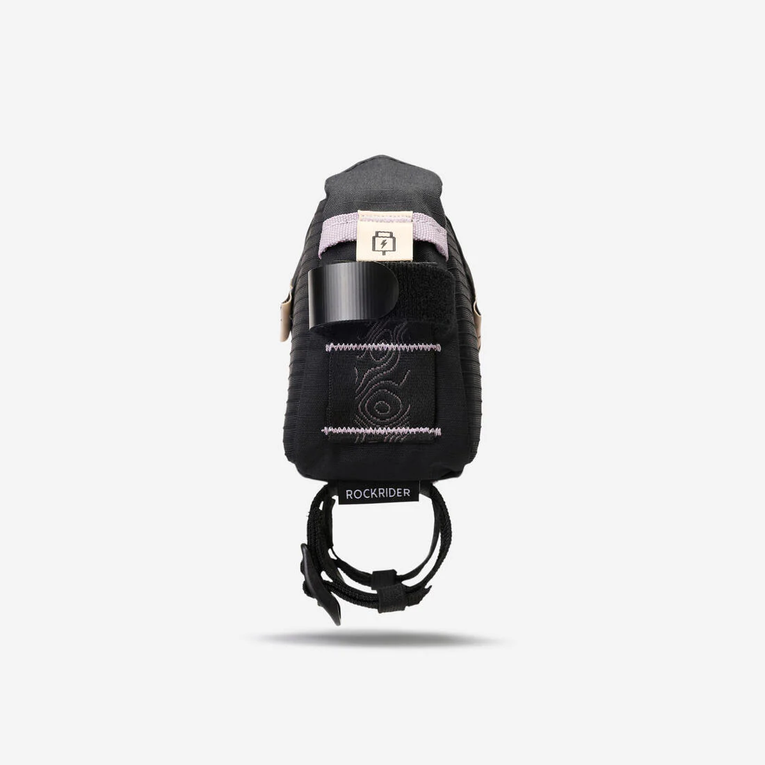 Bolsa Tubo Superior Bicicleta Bikepacking ADVT 500 Negro 1,5 Litros - Image 5