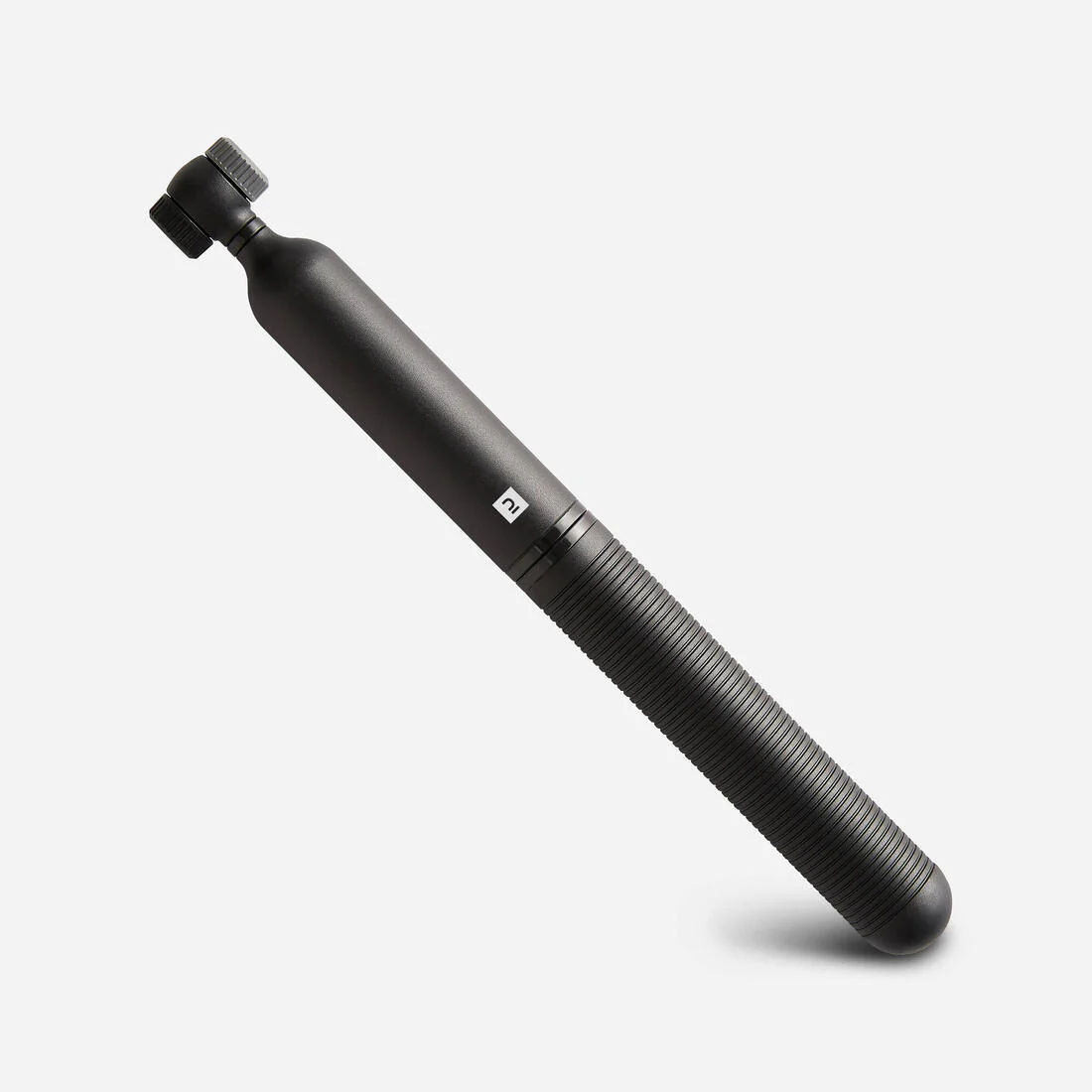 Bomba de aire mano bicicleta doble cabezal Btwin negro