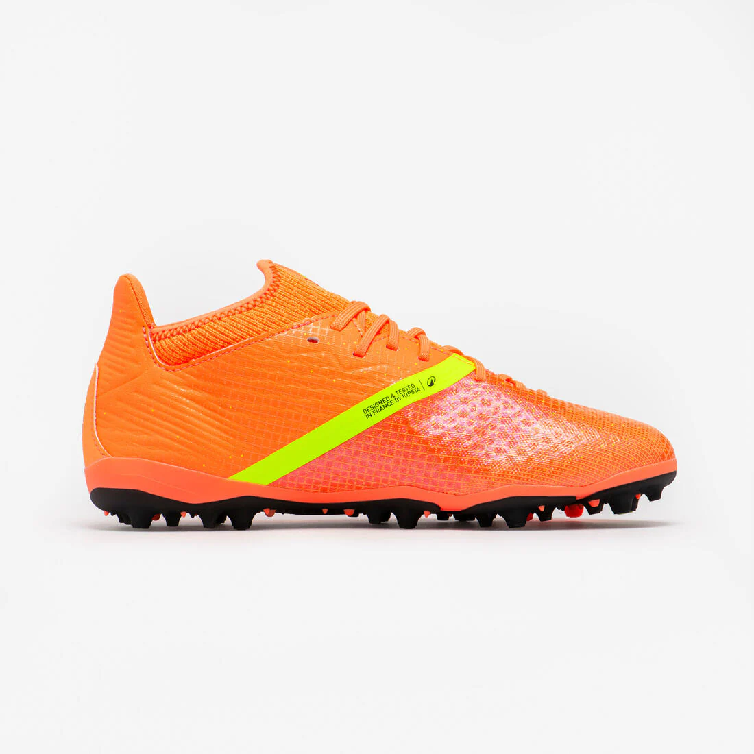 Botas de fútbol niños con cordones VIRALTO III MG/AG Coral - Image 5