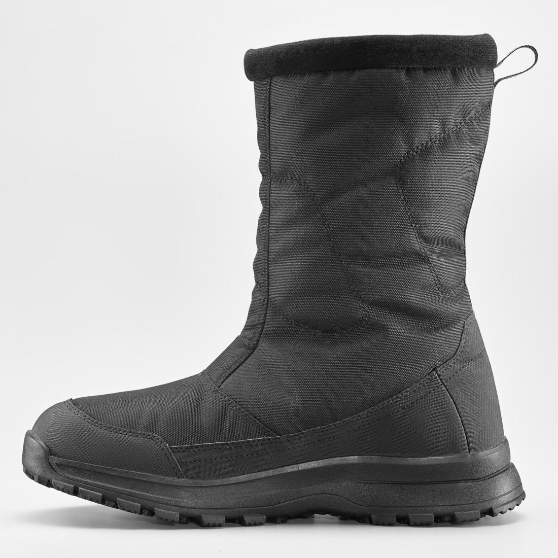 Botas nieve cálidas impermeables senderismo - SH100 cremallera - hombre - Image 3