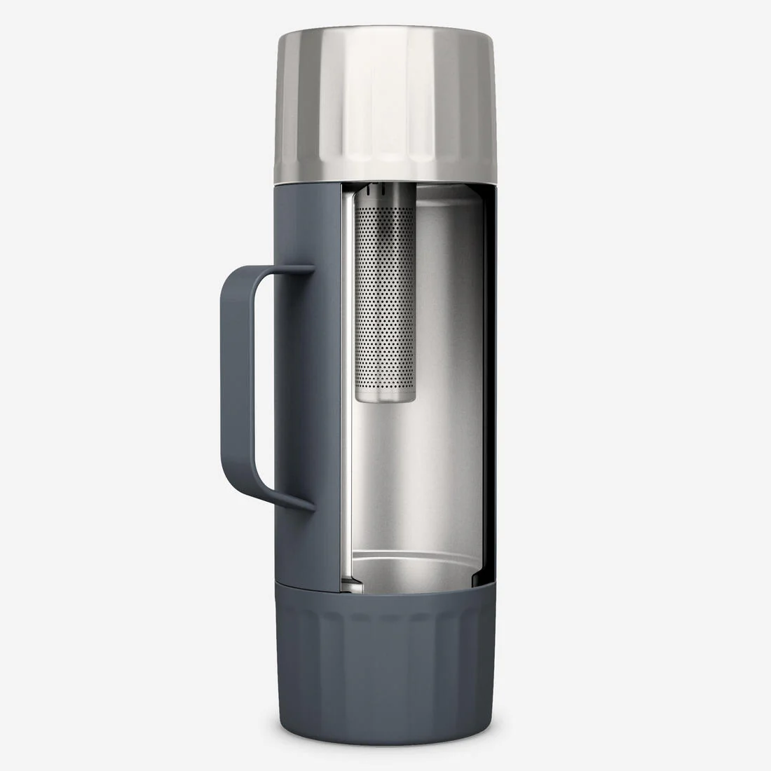 Botella isotérmica acero inox 1,5 L con filtro para té, senderismo y camping - Image 3