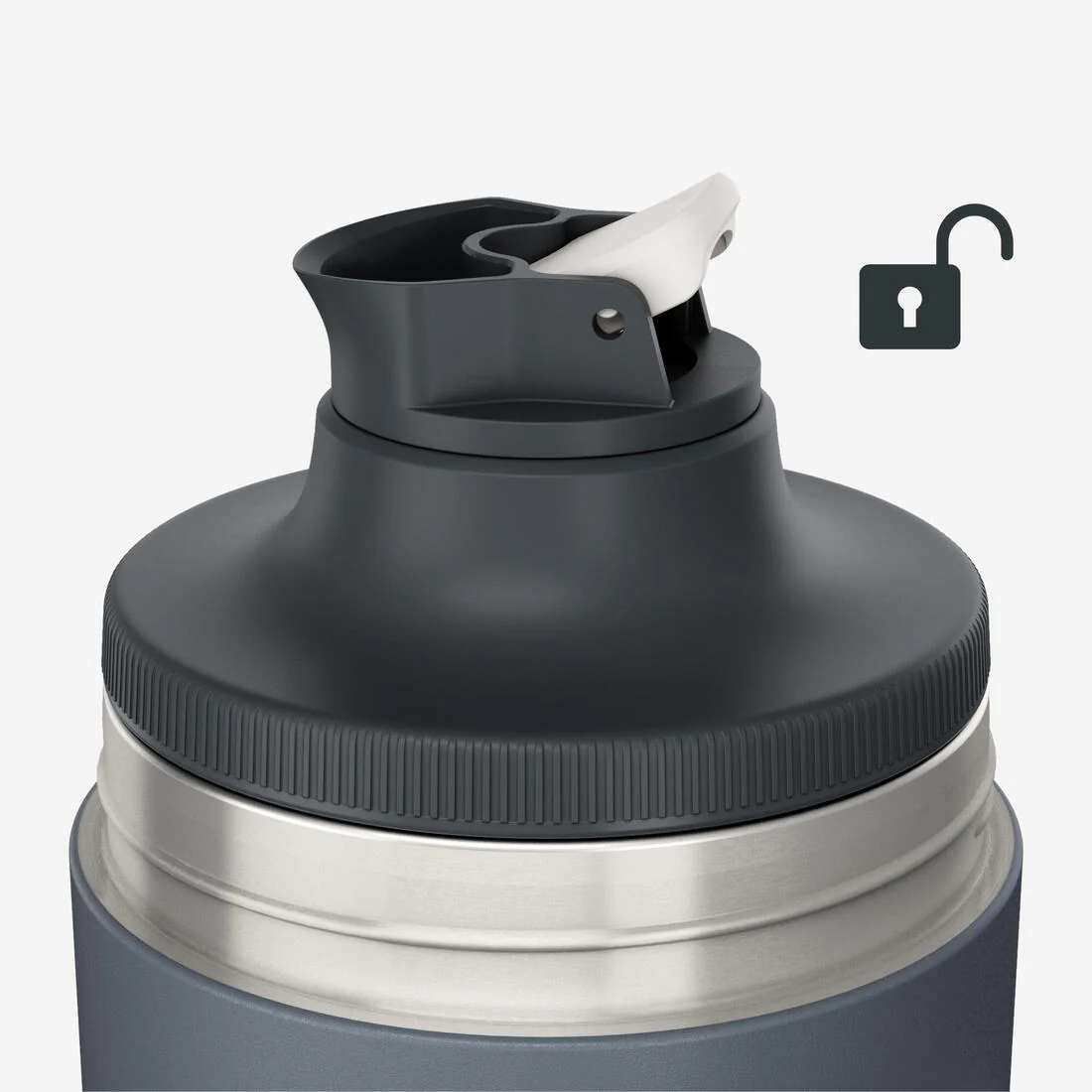 Botella isotérmica acero inox 1,5 L con filtro para té, senderismo y camping - Image 8