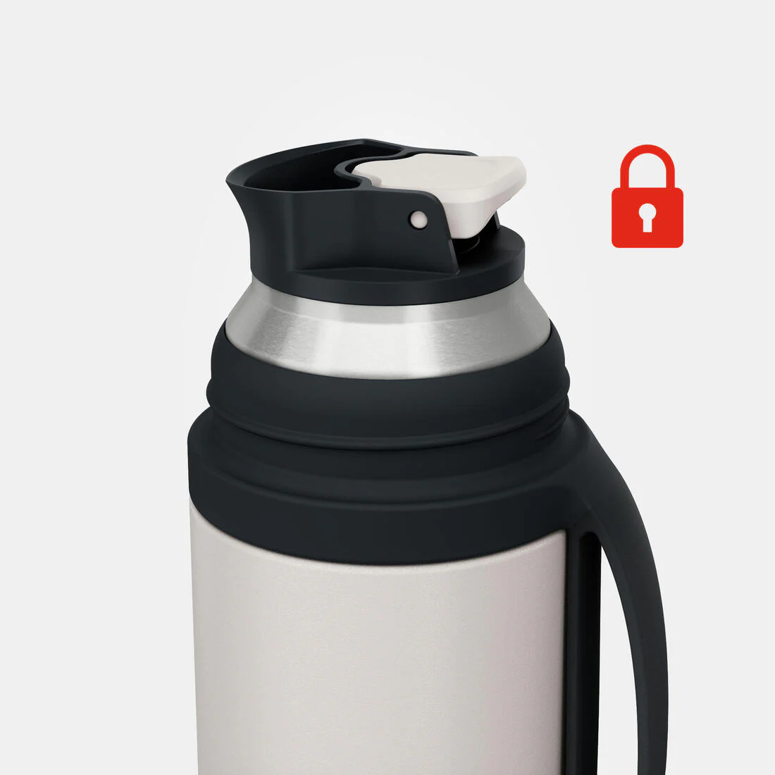 Botella térmica de montaña y trekking acero inoxidable 0'4L Quechua MH900 - Image 8