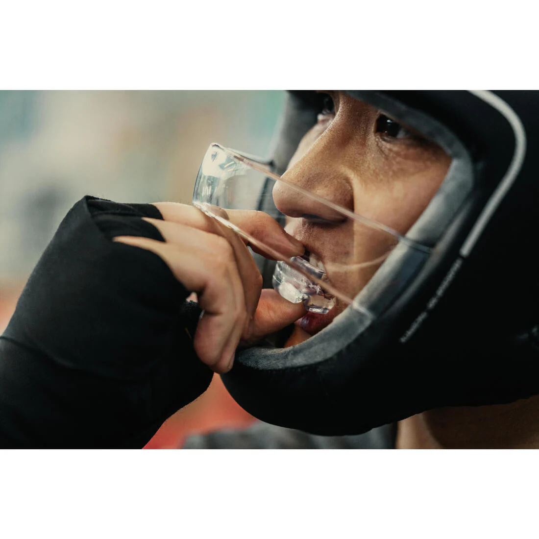 bucal boxeo y artes marciales talla M Outshock 100 transparente - Image 6