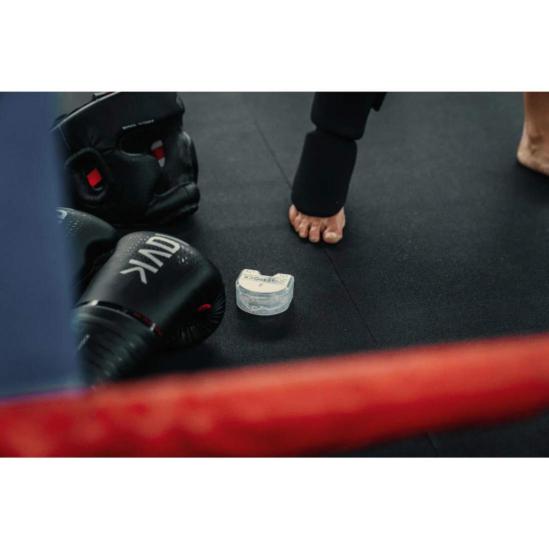 bucal boxeo y artes marciales talla M Outshock 100 transparente - Image 8