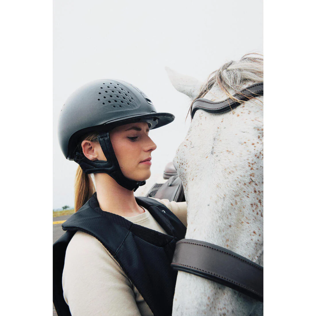 Cabezada Sin Bocado Equitación Marrón Caballo/Poni - Image 6