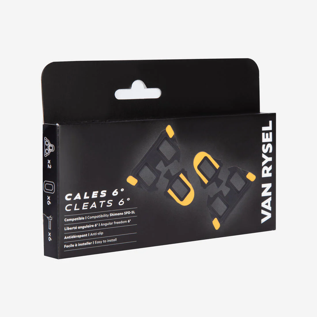 Calas Ciclismo Carretera Compatible Shimano SPD-SL Libertad Angular 6° - Image 5