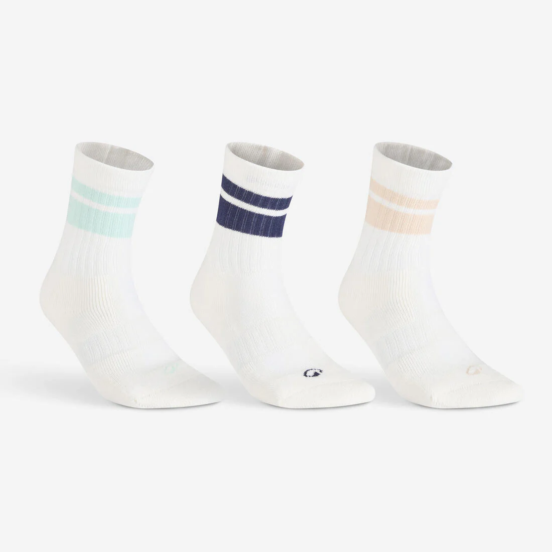 Calcetines altos de deporte Pack de 3 Artengo RS 500 - Image 3