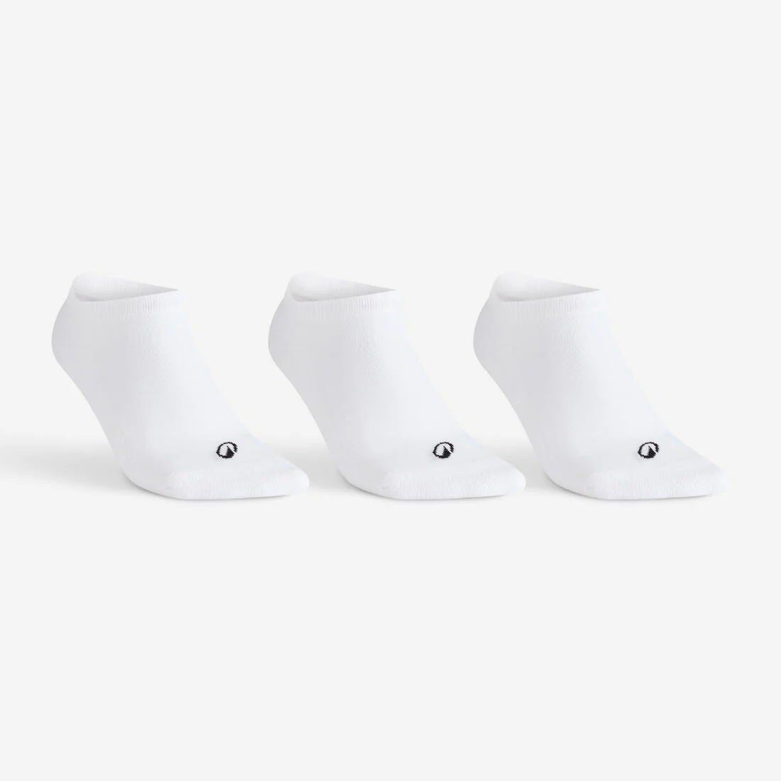 Calcetines cortos de tenis rs 100 blancos lote de 3