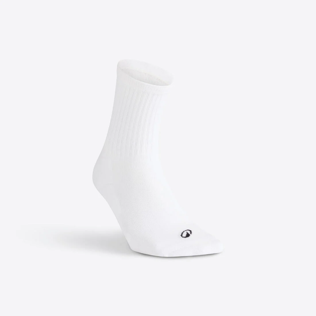 Calcetines largos de deporte RS 100 blanco lote de 3 pares - Image 2