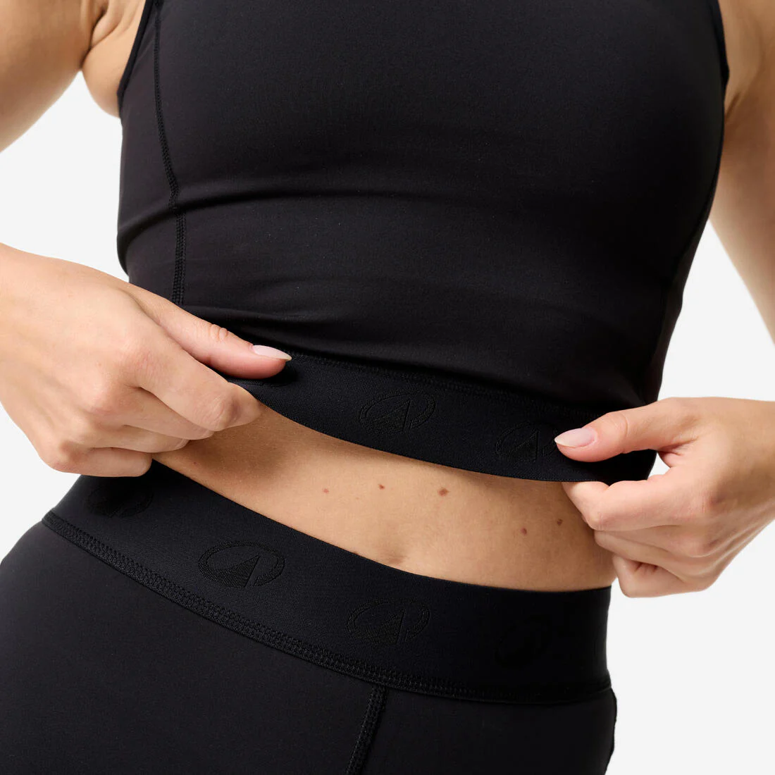 Camiseta Crop Top Deportiva Mujer Cintura Elástica - Image 10