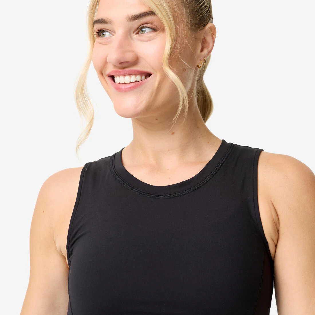 Camiseta Crop Top Deportiva Mujer Cintura Elástica - Image 6