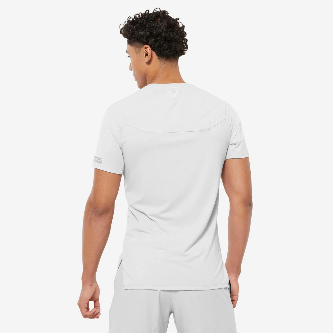 Camiseta manga corta Cross Training con tecnología Celliant Hombre gris - Image 7