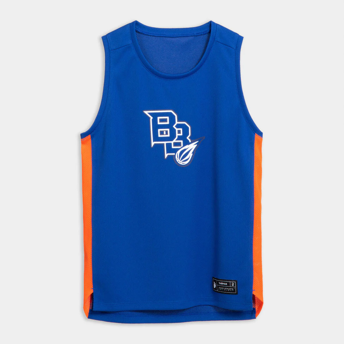 CAMISETA DE BALONCESTO SIN MANGAS NIÑO - T500 AZUL - Image 5