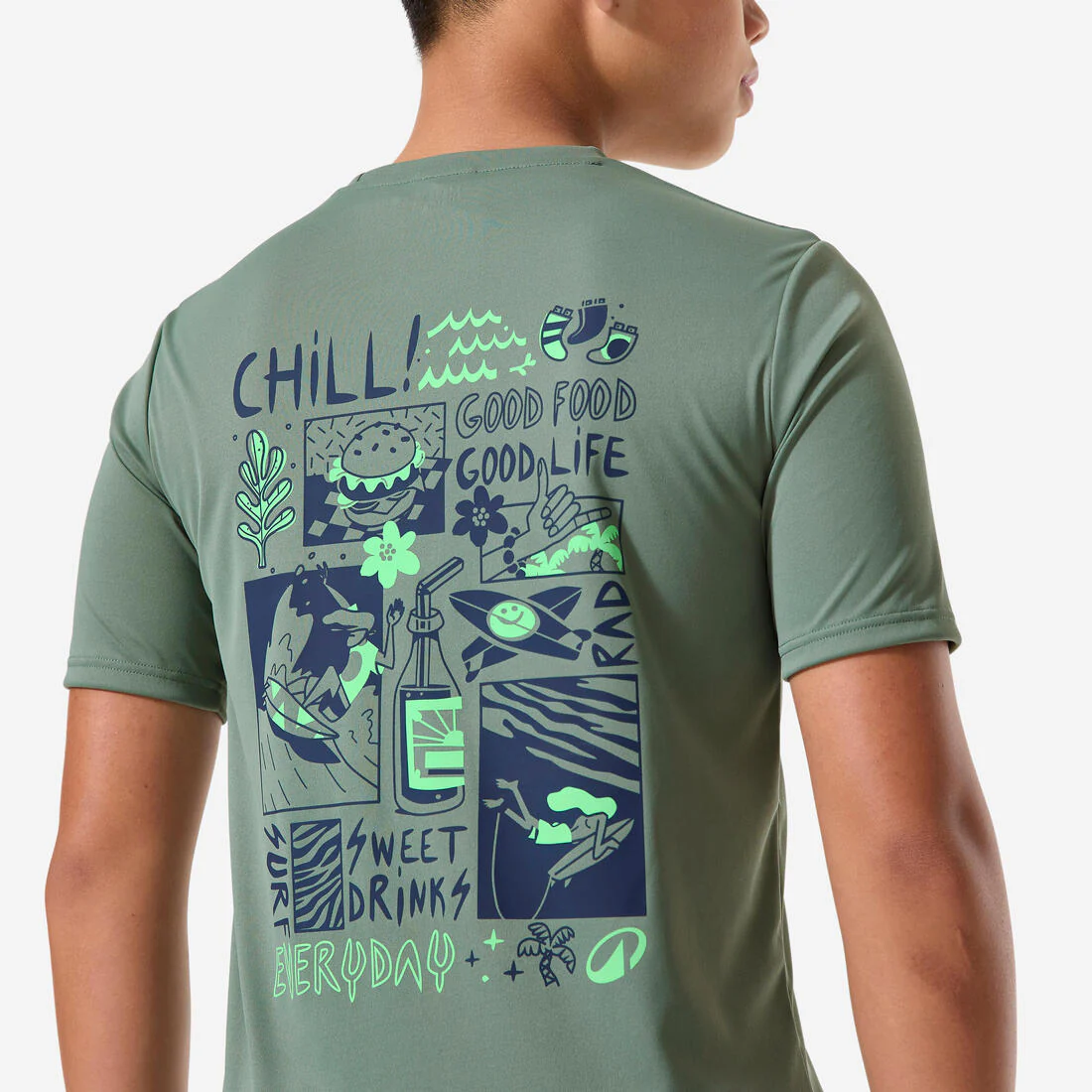 Camiseta protección solar UPF50+ manga corta Niños - Image 27