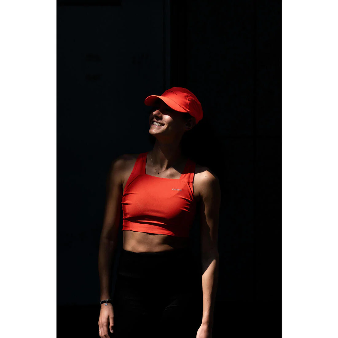 Camiseta running Crop Top Kiprun 900 - naranja - Image 6