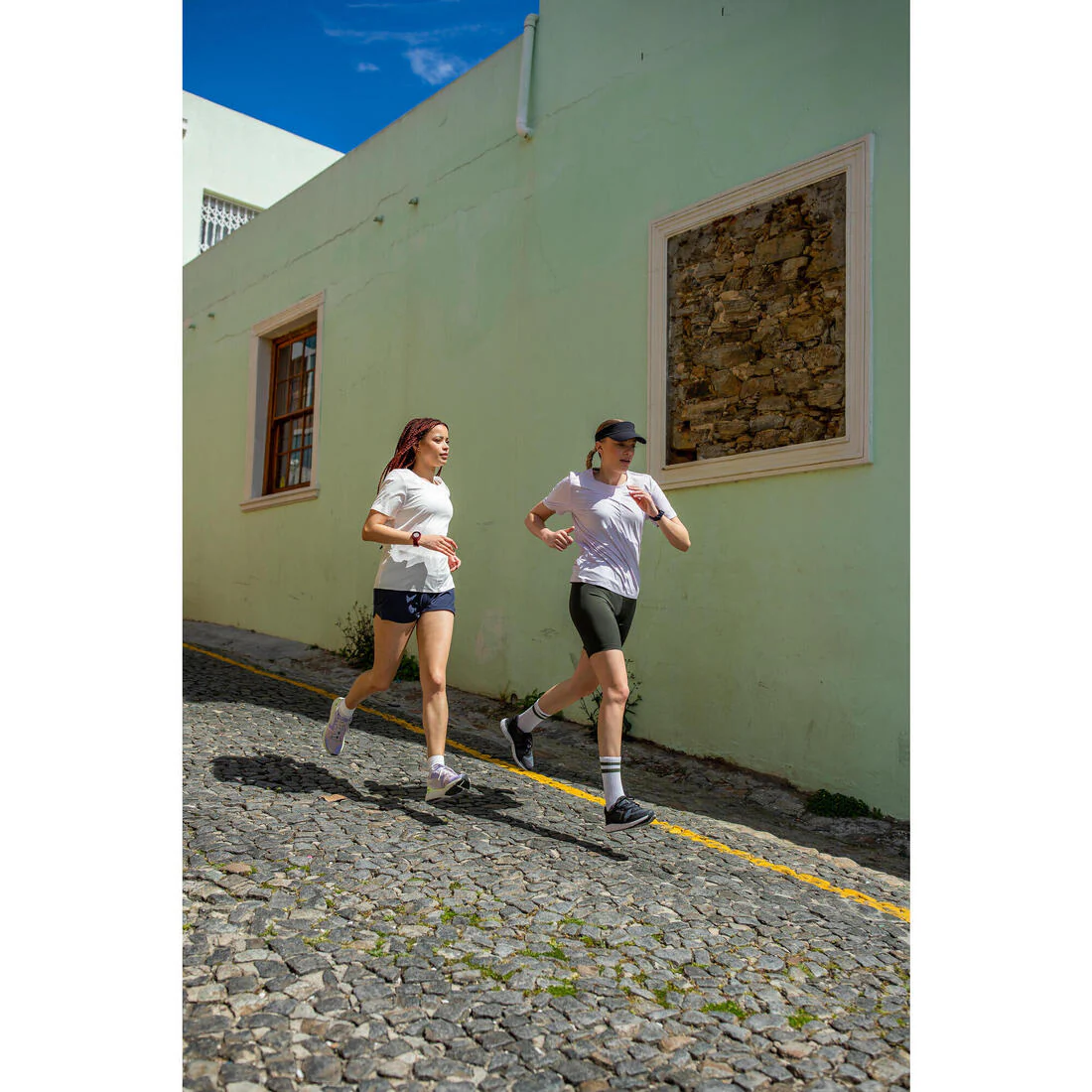 Camiseta transpirable Running mujer - Dry+ Breath malva - Image 11
