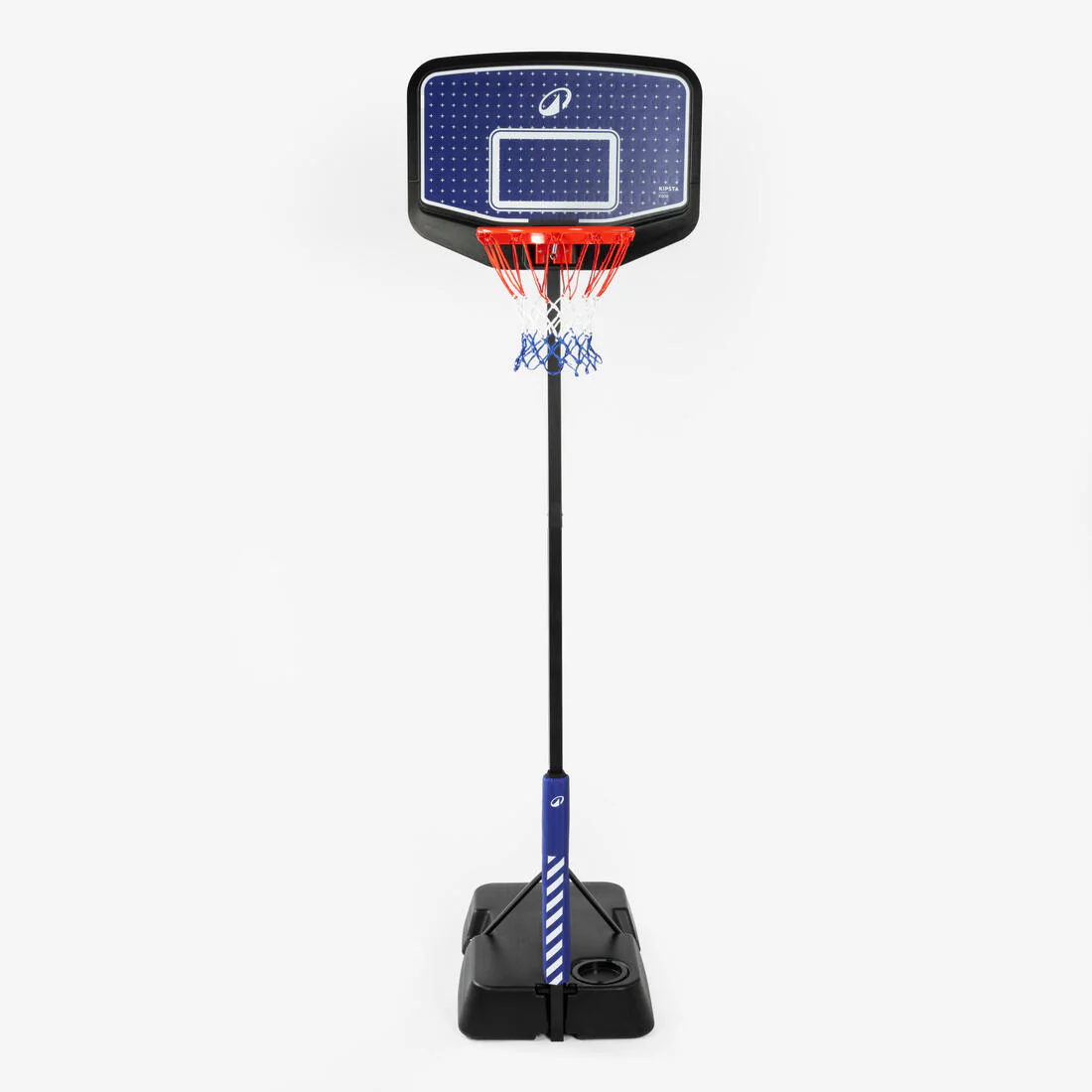 Canasta de baloncesto infantil con soporte para mates ajustable hasta 2,20 m, K900