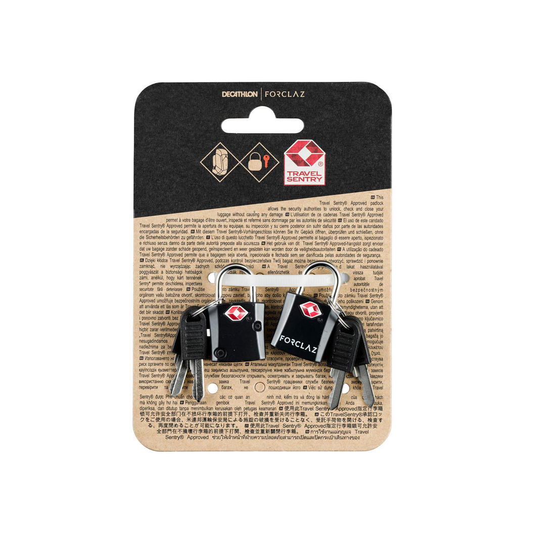 Candados TSA con llave para viaje. Pack de 2 - Image 5