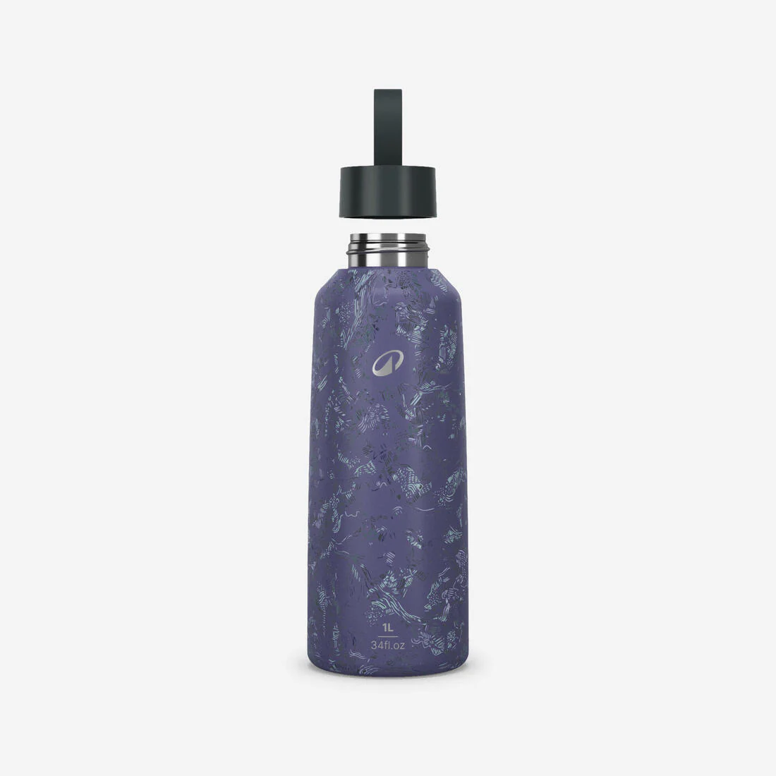 Cantimplora de montaña y trekking acero inoxidable 1L tapon rosca Quechua MH100 - Image 10
